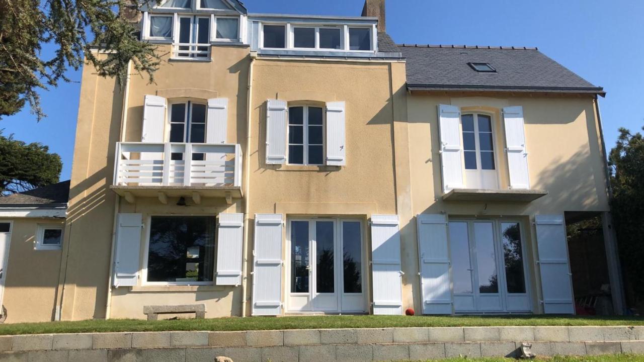 Maison Vue Exeptionnelle Sur La Mer Lancieux Kültér fotó