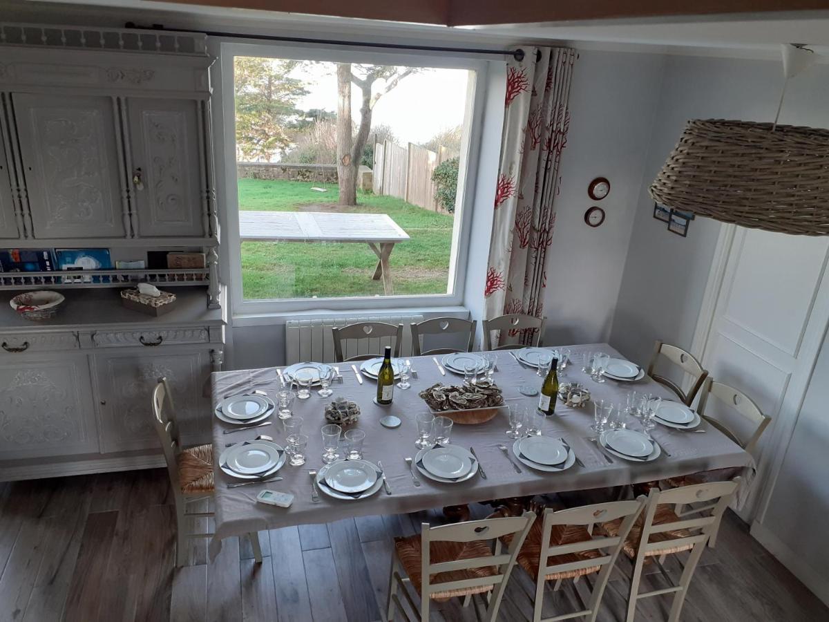 Maison Vue Exeptionnelle Sur La Mer Lancieux Kültér fotó