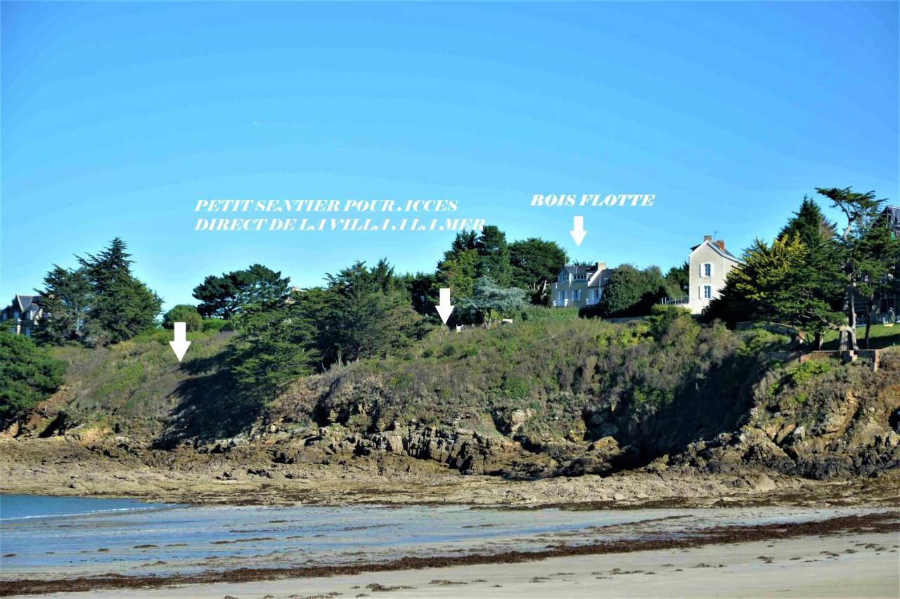 Maison Vue Exeptionnelle Sur La Mer Lancieux Kültér fotó